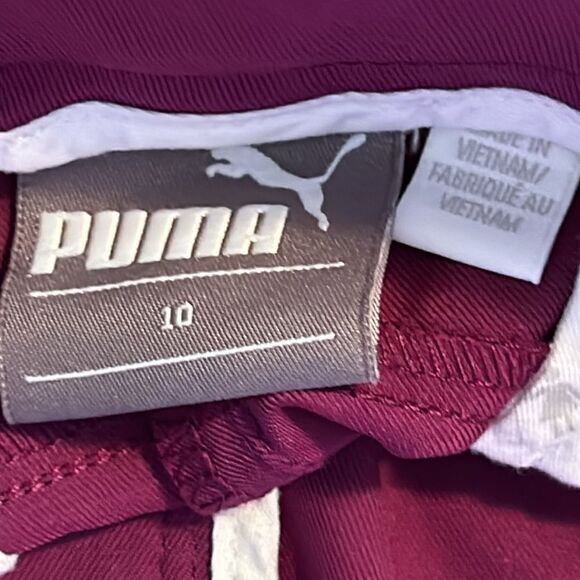 PUMA Purple Stretch Travel 🧳 Short 4 Pockets for your Gear ⚙️💄⛳️ 🎾 Ready 2 GO - Picture 3 of 17